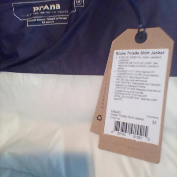 Prana Globe Down Jacket Ladies medium- NWT - Picture 4 of 4